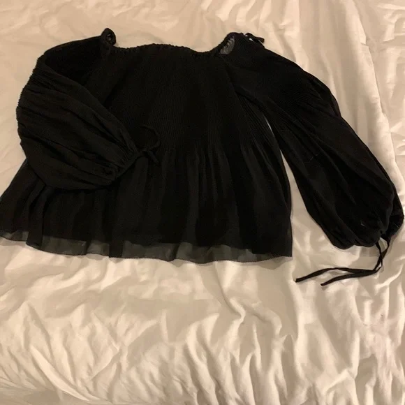 Wilfred by aritzia talence chiffon blouse - Picture 5 of 11